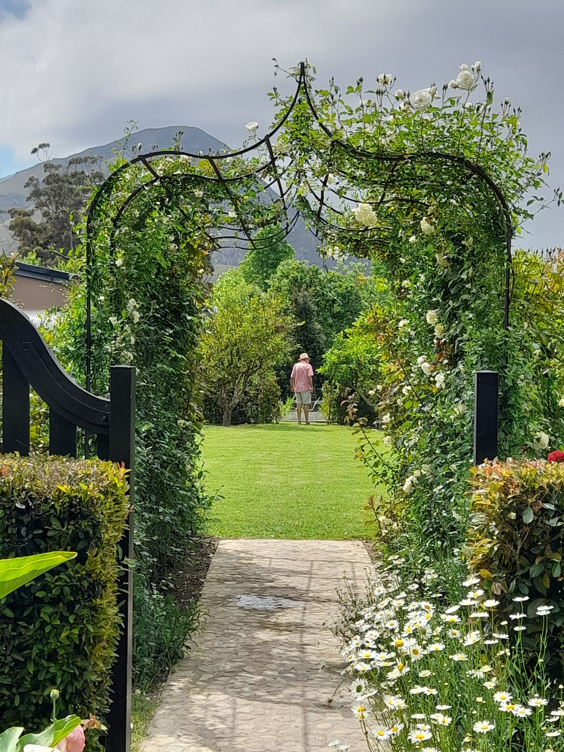 Open garden
